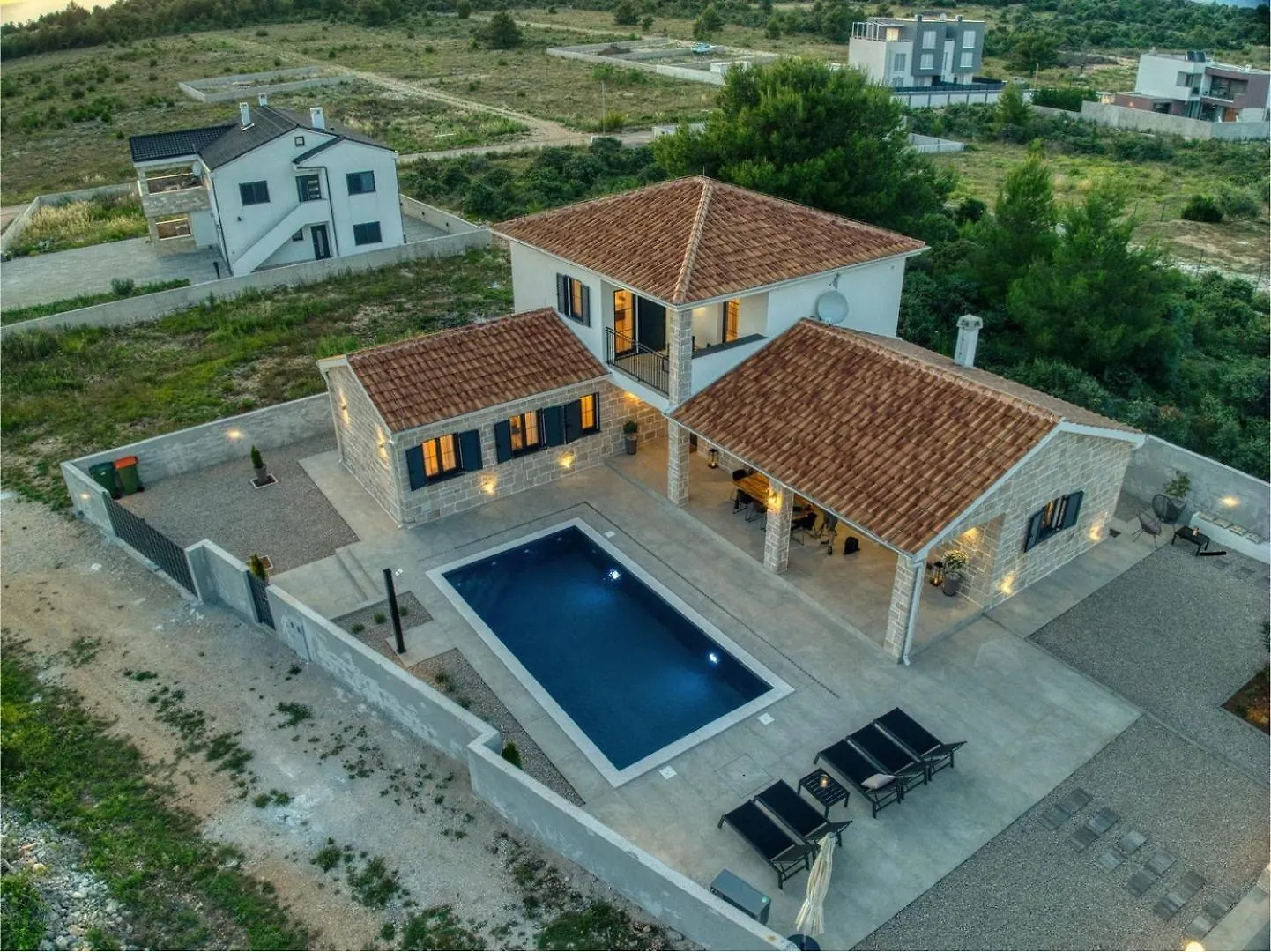 Luxury Villa Oliva Oliana Heated Pool 32M2 Vrsi