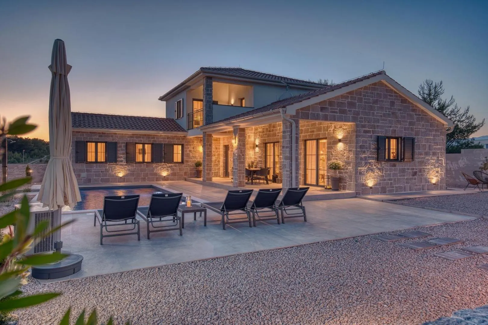 Luxury Villa Oliva Oliana Heated Pool 32M2 Vrsi Croatia